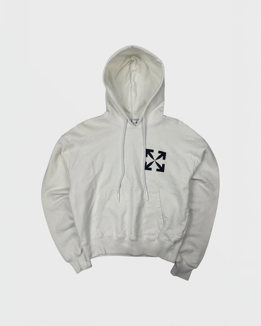 Off-white pull à capuche - Blanc