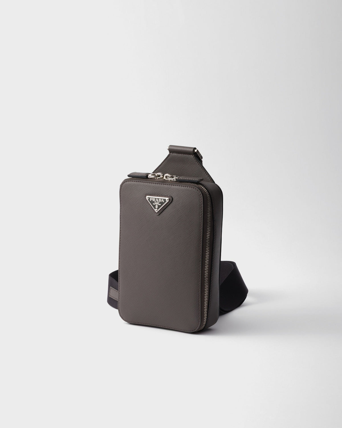 Sac Prada Brique en cuir Saffiano - #4